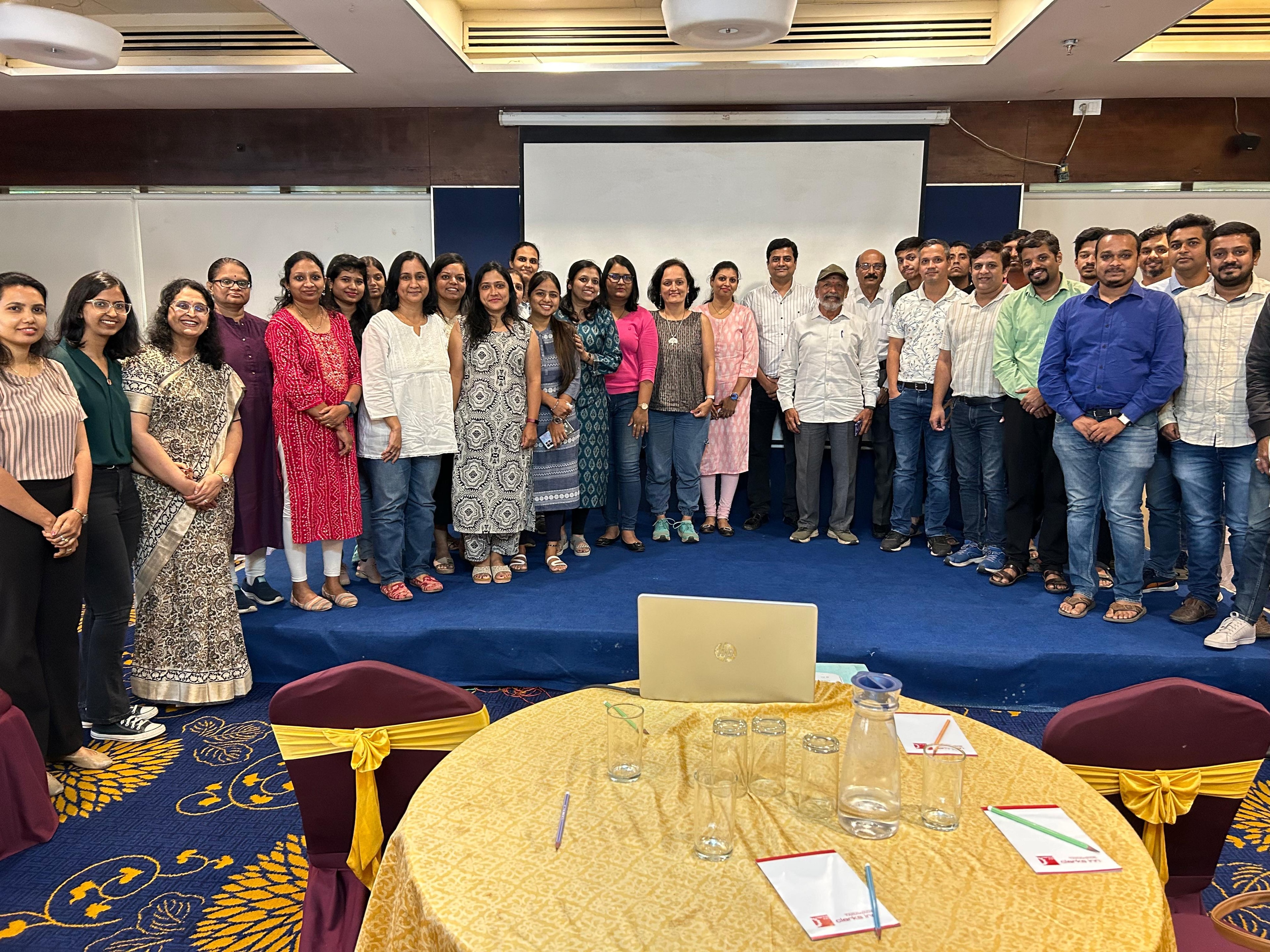 Financial awareness session group photo