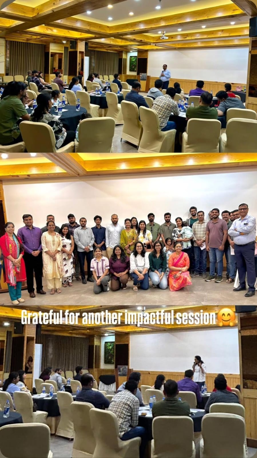 Financial awareness session group photo